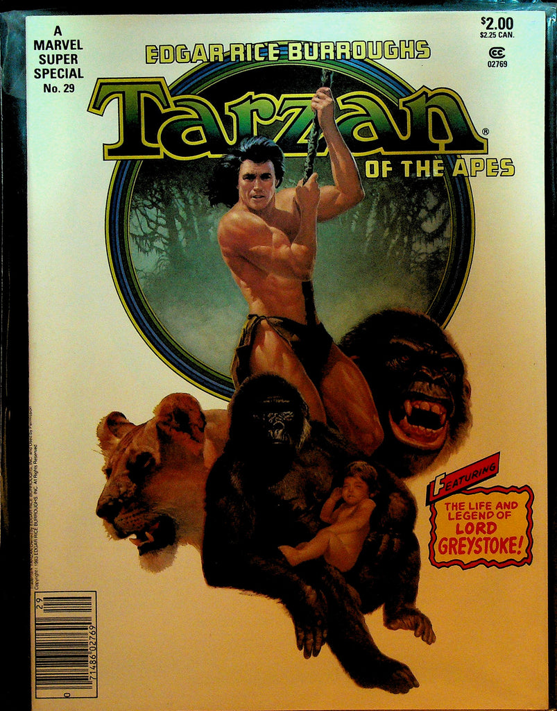 Marvel Super Special 29 Tarzan of the Apes