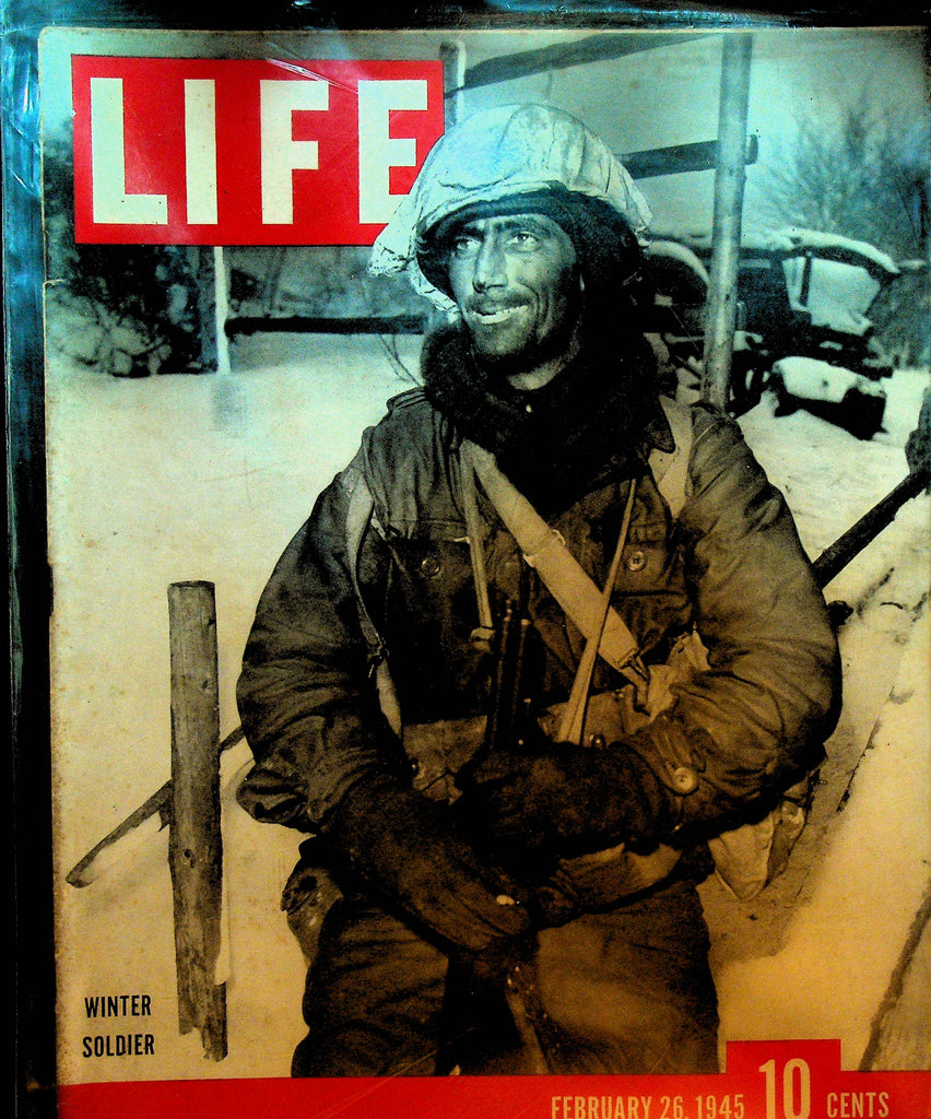 Life Magazine February 26 1945 WWII Winter Soldier