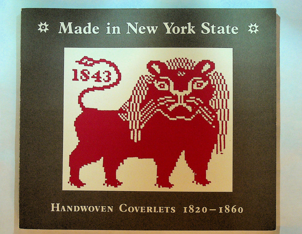Made in New York State Handwoven Coverlets 1820 to 1860