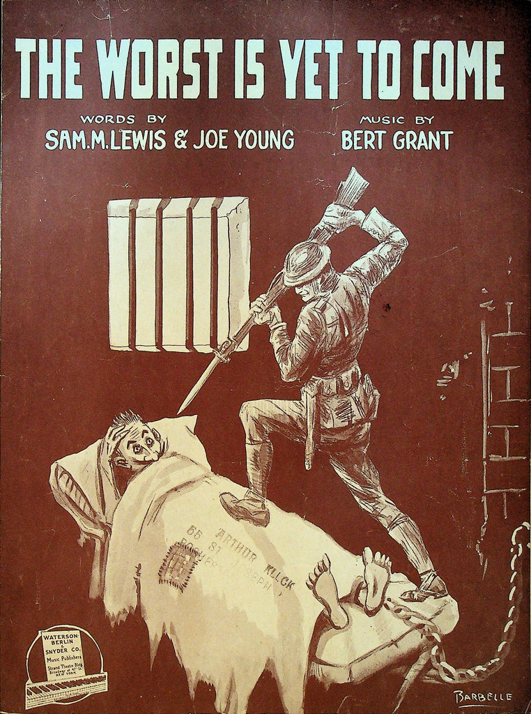 The Worst is Yet to Come Sheet Music