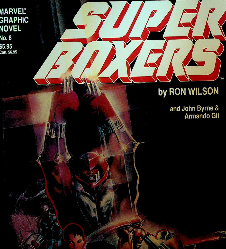 Super Boxers Marvel Graphic Novel