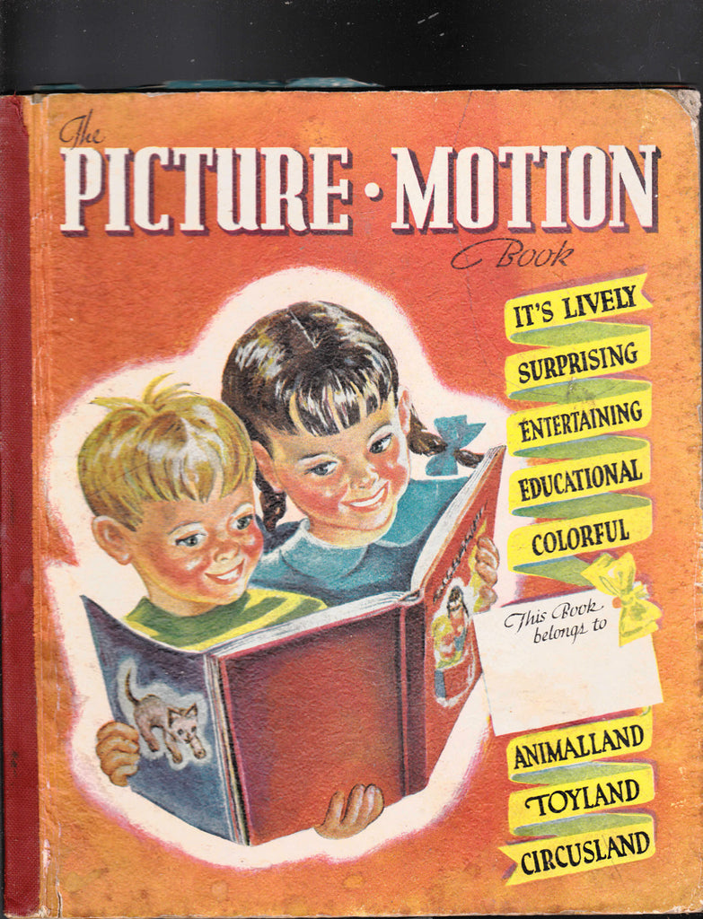 The Picture Motion Book Violet La Mon 1944 Mary S Child0