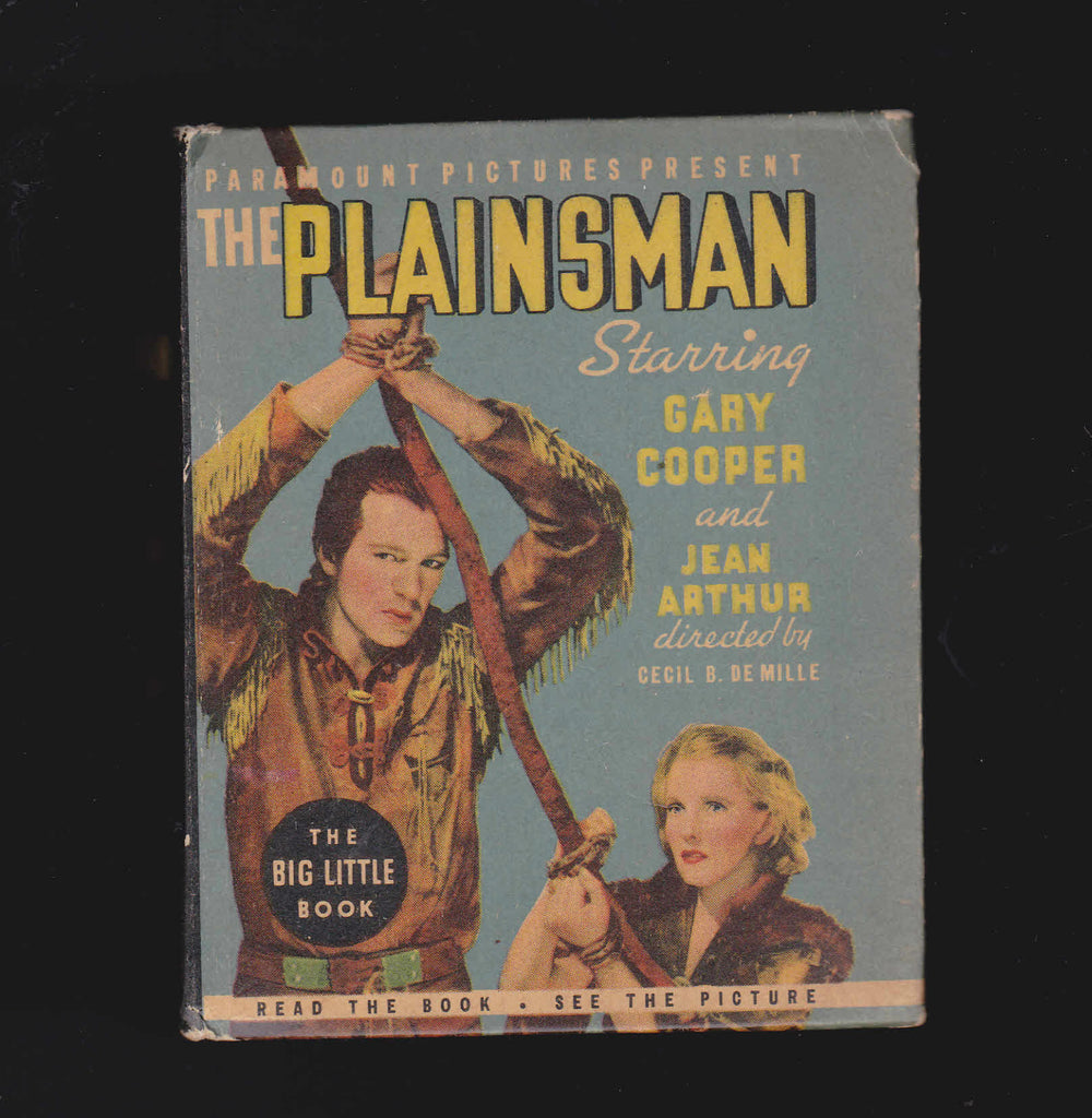The Plainsman BLB Gary Cooper, Jean Arthur Big Little Book (Photo Cover)0