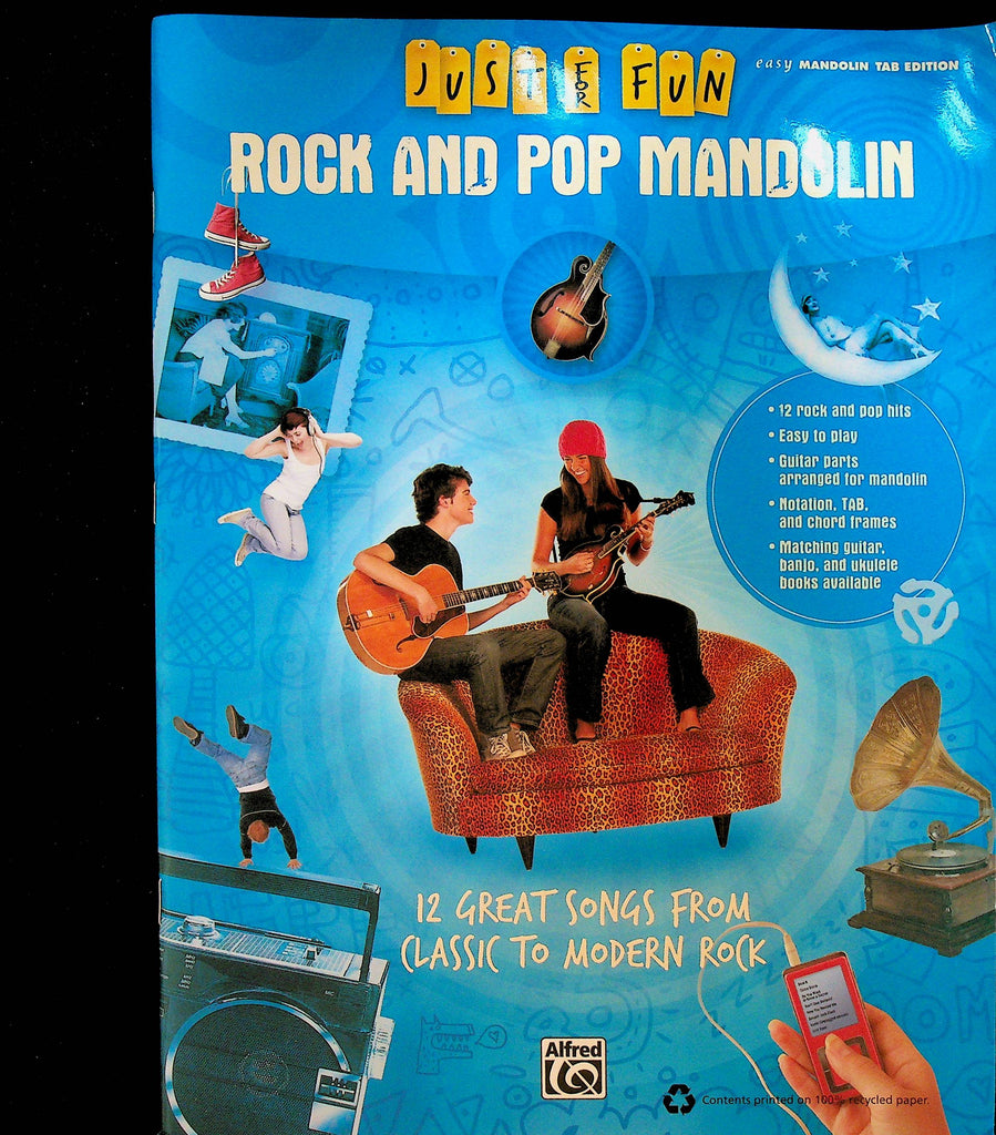 Just for Fun Rock and Pop Mandolin Tab Edition