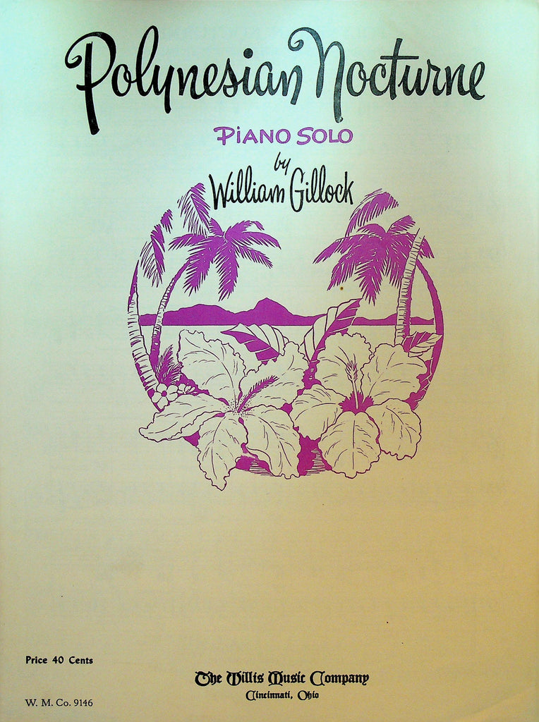 Polynesian Nocturne Piano Solo Sheet Music