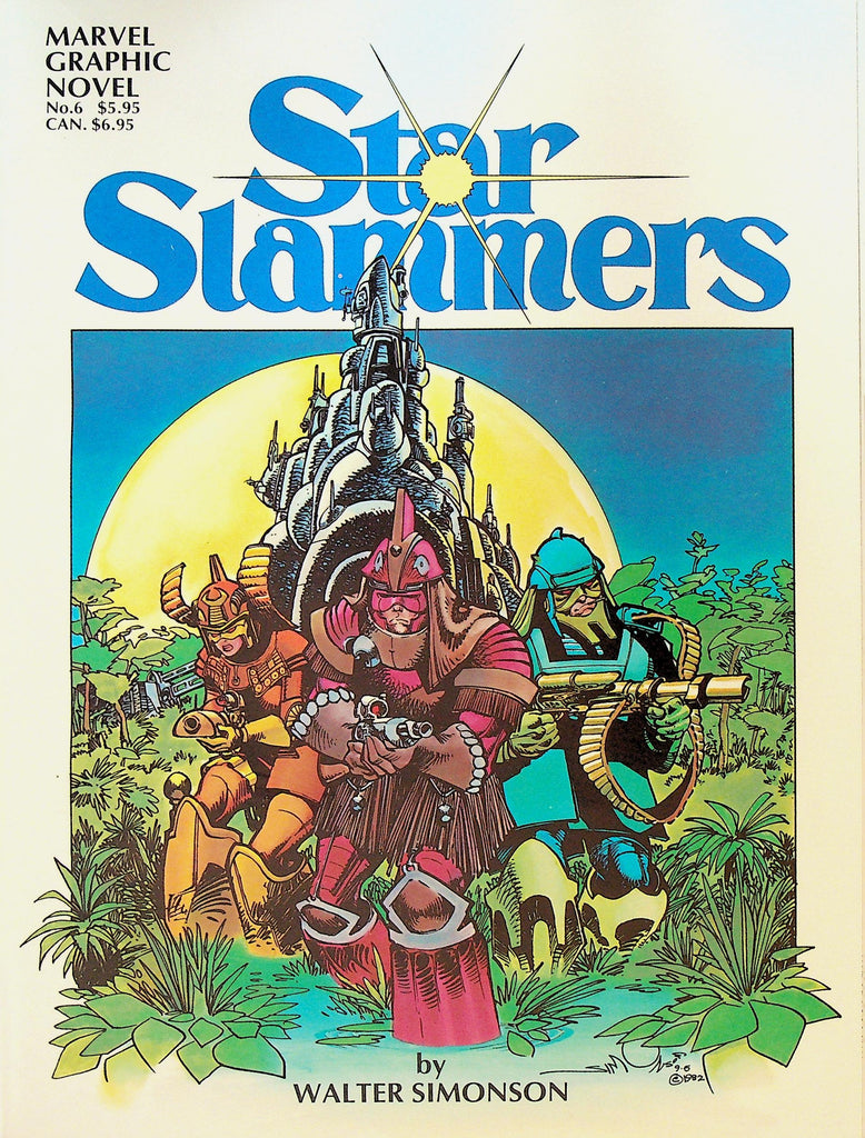 Star Slammers Marvel Graphic Novel 6