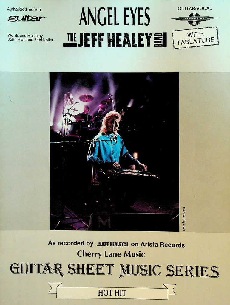 Angel Eyes Sheet Music Jeff Healey Band