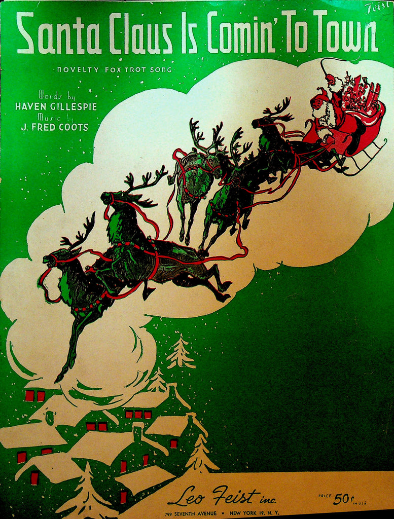 Santa Claus is Comin' to Town Sheet Music