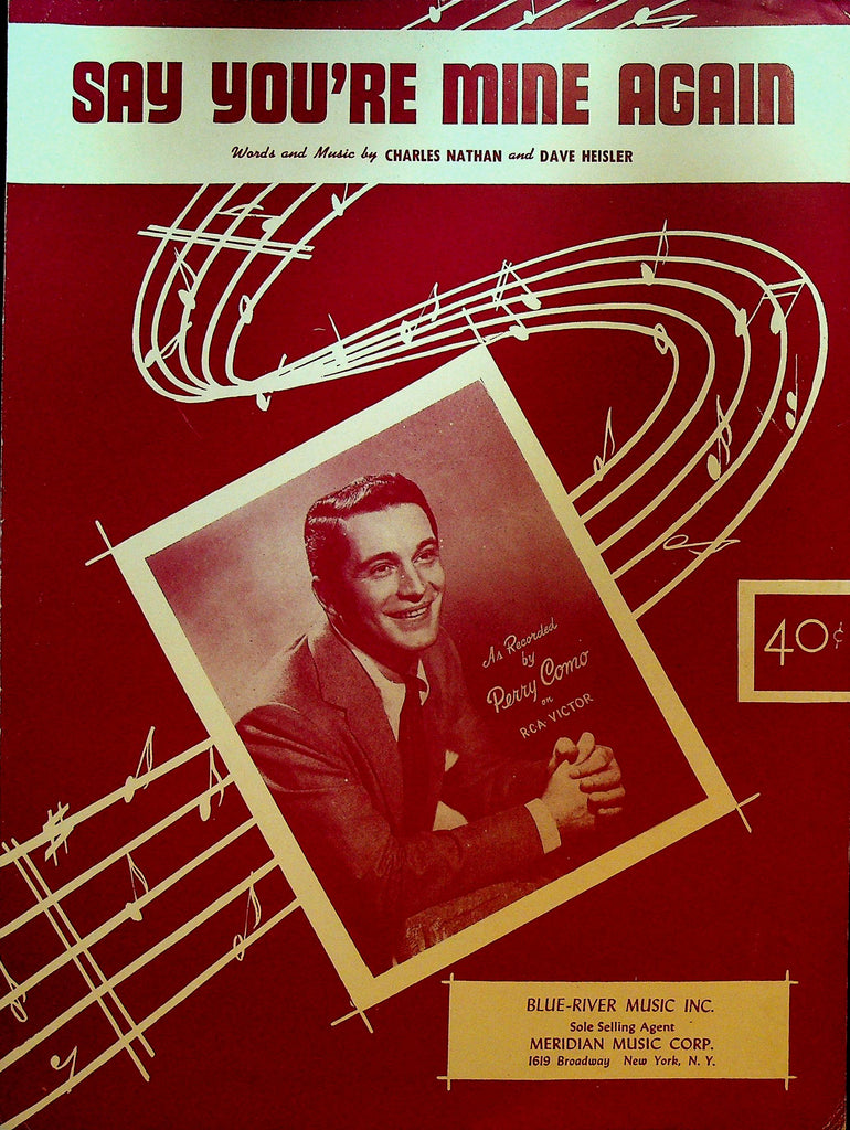 Say You're Mine Again Sheet Music
