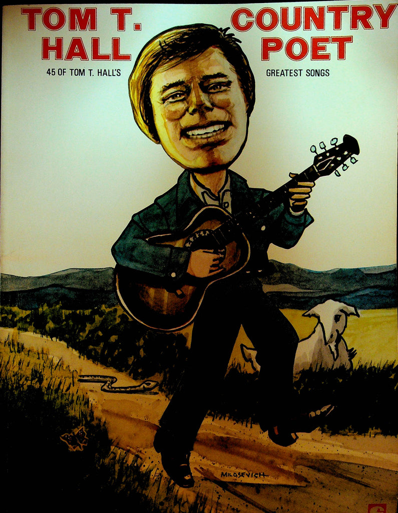 Tom T Hall Country Poet Songbook