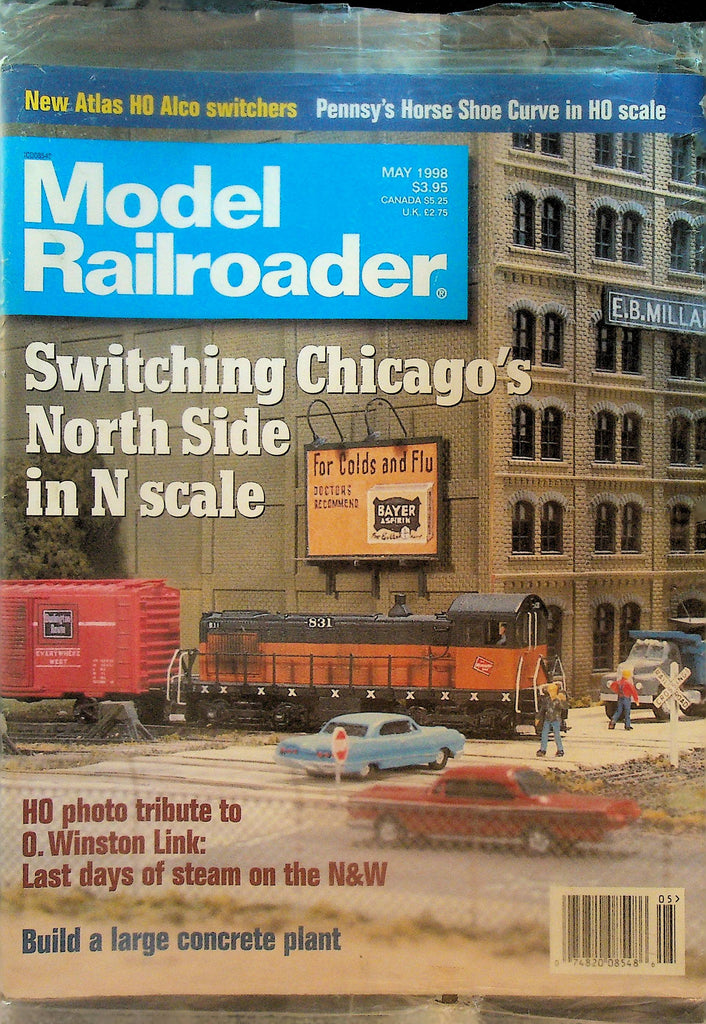 Model Railroader Magazine May 1998