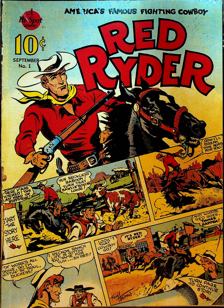 Red Ryder 1 Facsimile Comic