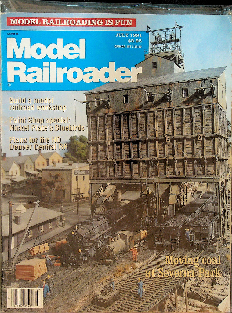 Model Railroader Magazine July 1991