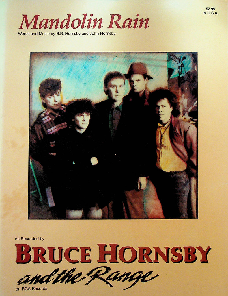 Mandolin Rain Sheet Music Bruce Hornsby and the Range