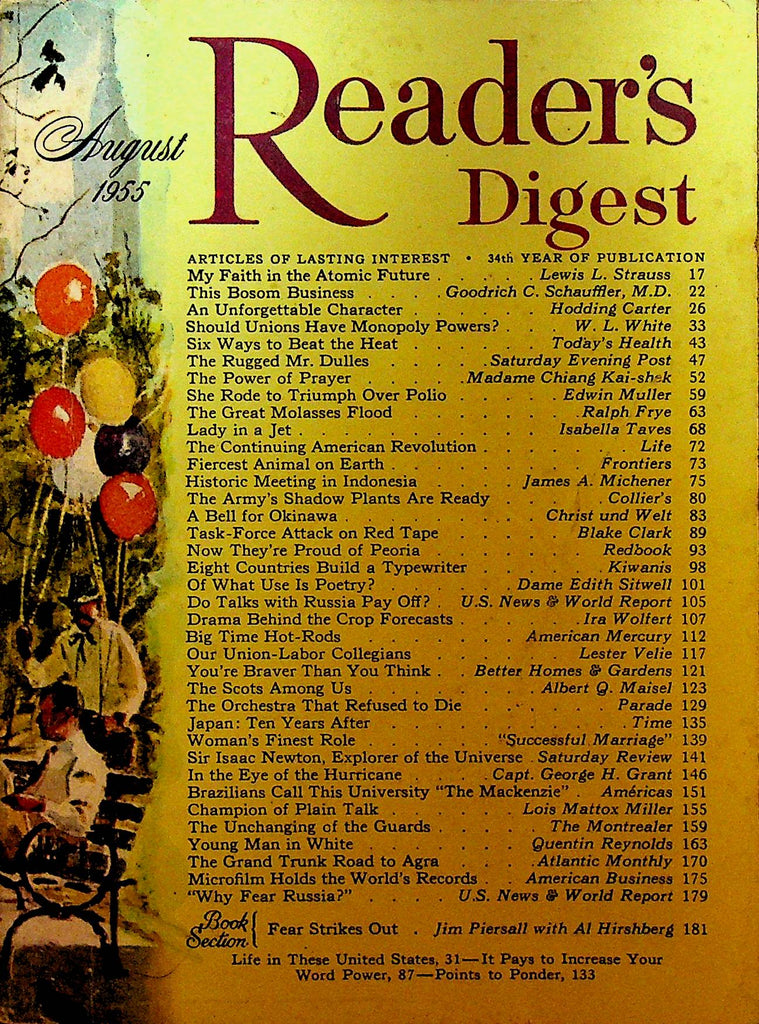 Reader's Digest August 1955
