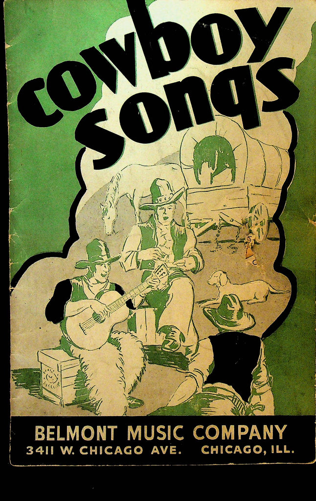 Cowboy Songs 1937 Song Book