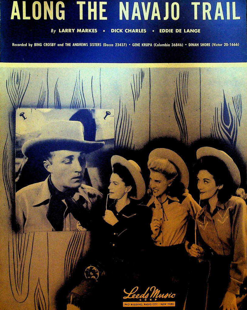Along the Navajo Trail Sheet Music