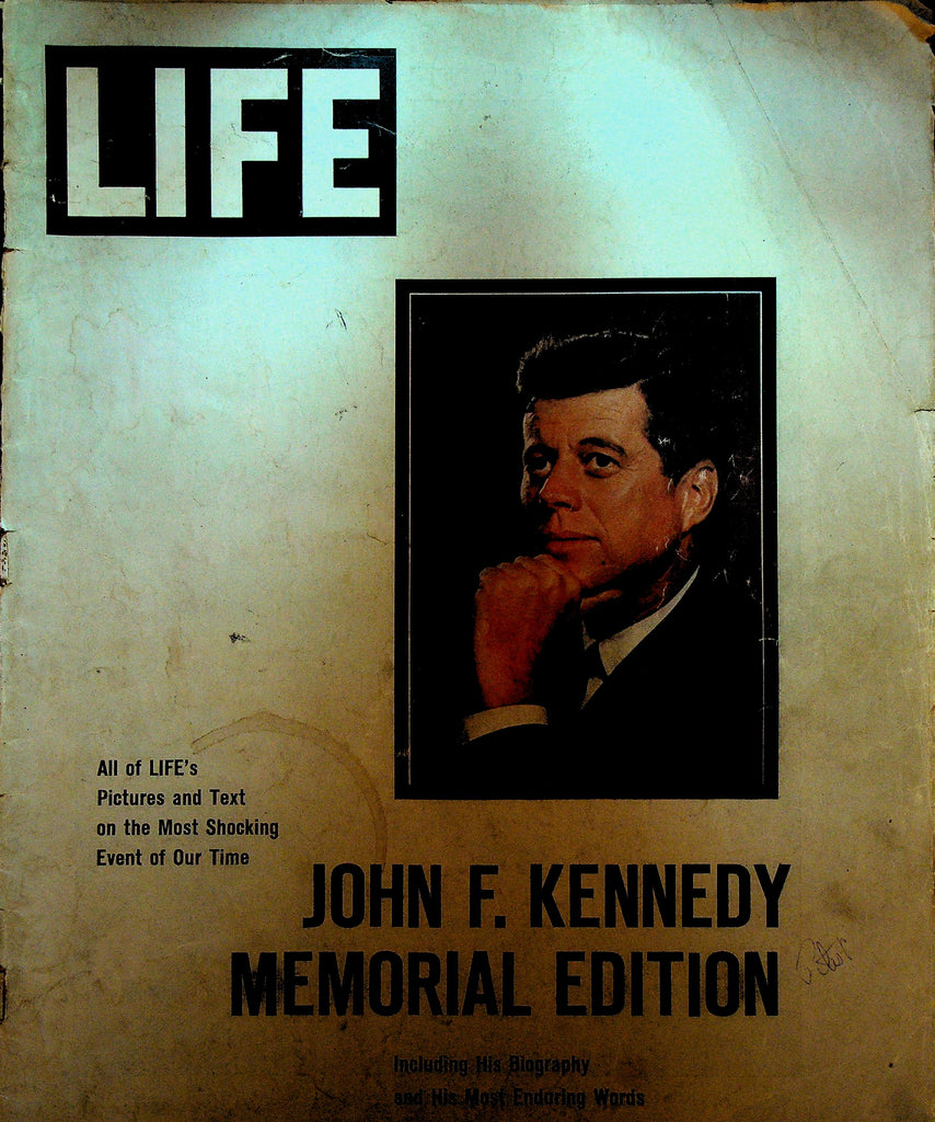 Life Magazine John F Kennedy Memorial Edition