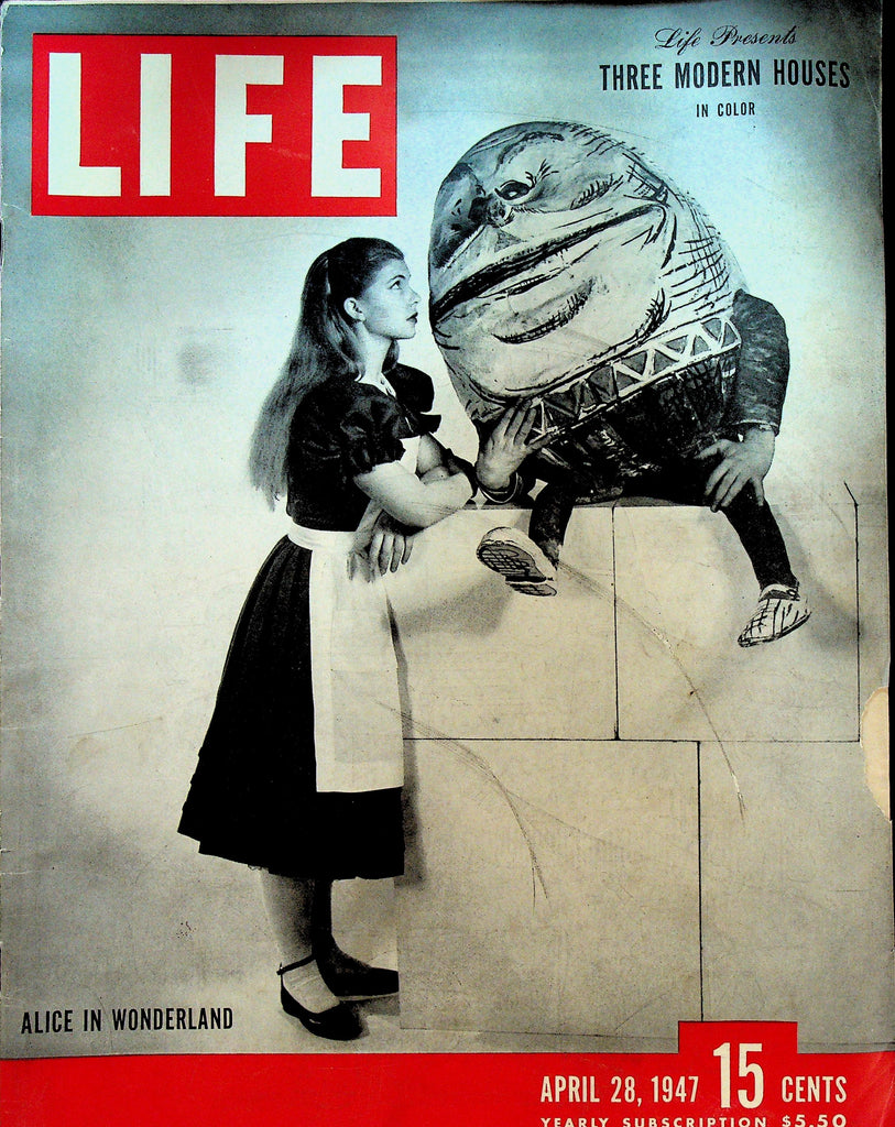 Life Magazine April 28 1947 Alice in Wonderland