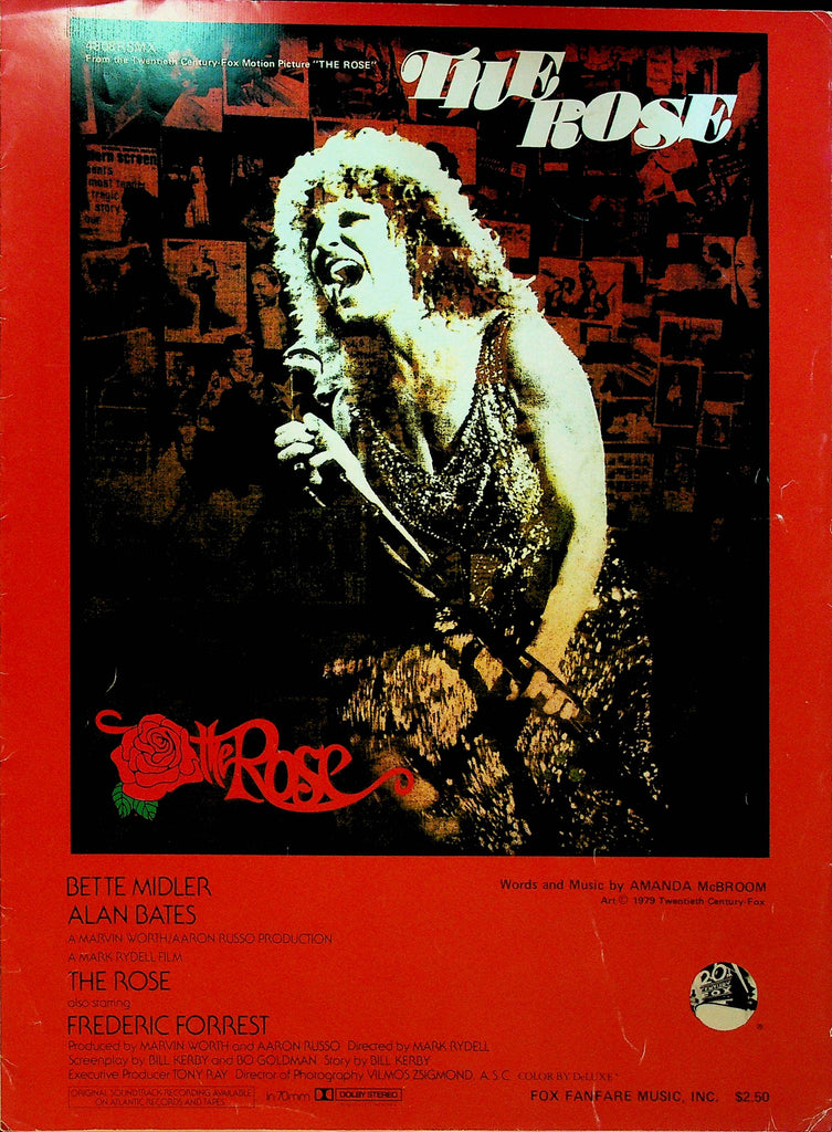 The Rose by Bette Midler Sheet Music