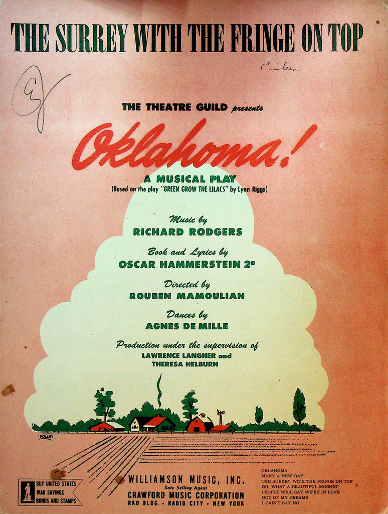 The Surrey With the Fringe on Top Sheet Music