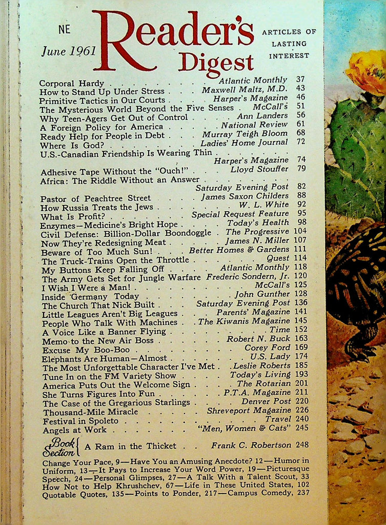 Reader's Digest June 1961