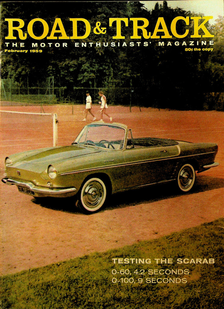 Road and Track February 1959