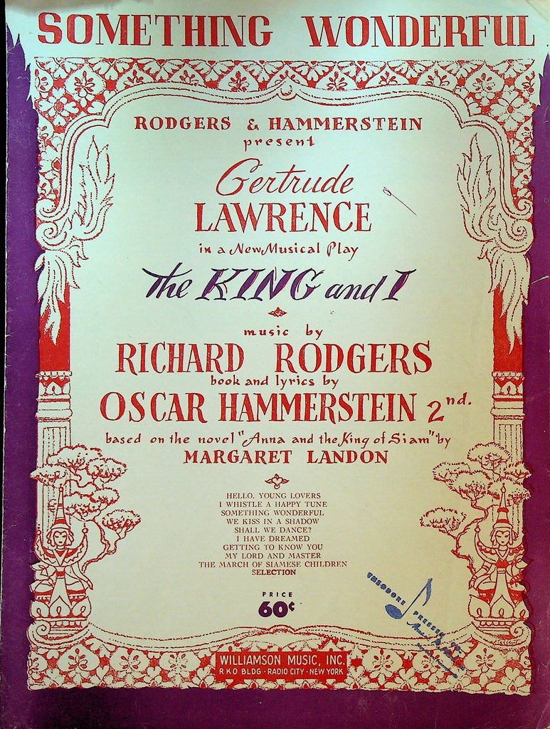 Something Wonderful Sheet Music