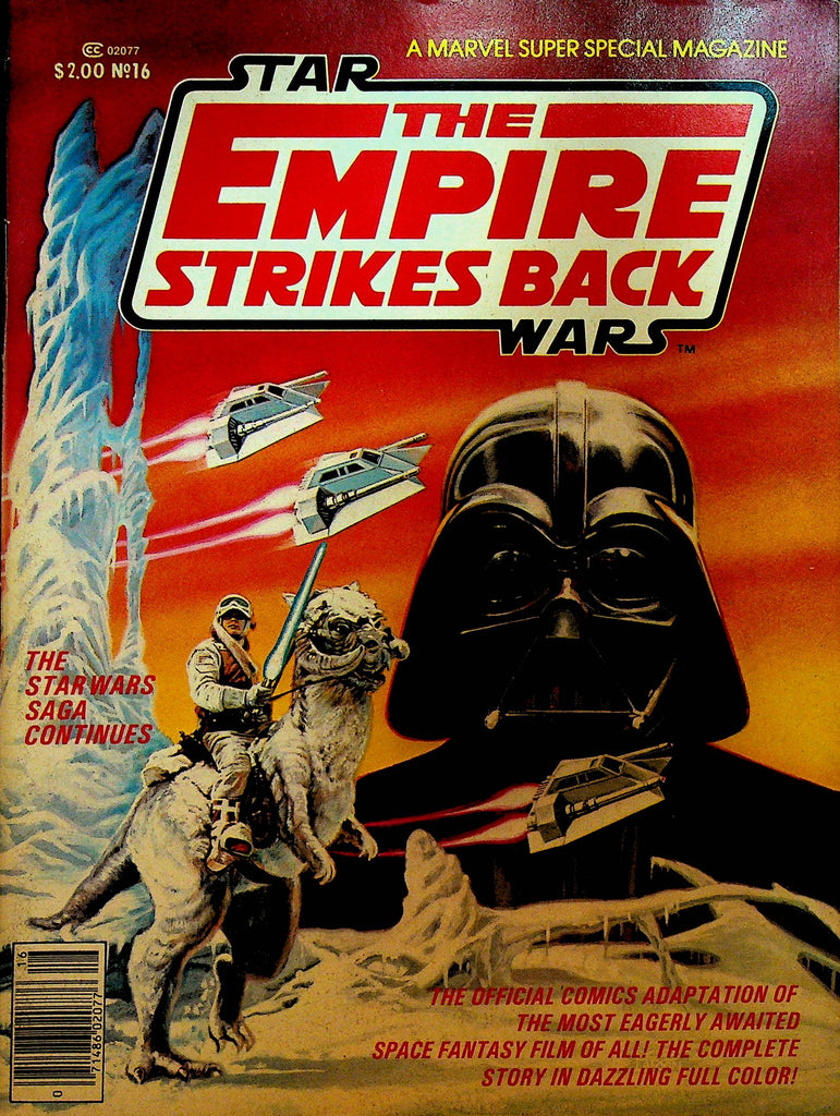 Star Wars the Empire Strikes Back Marvel Super Special Magazine 16