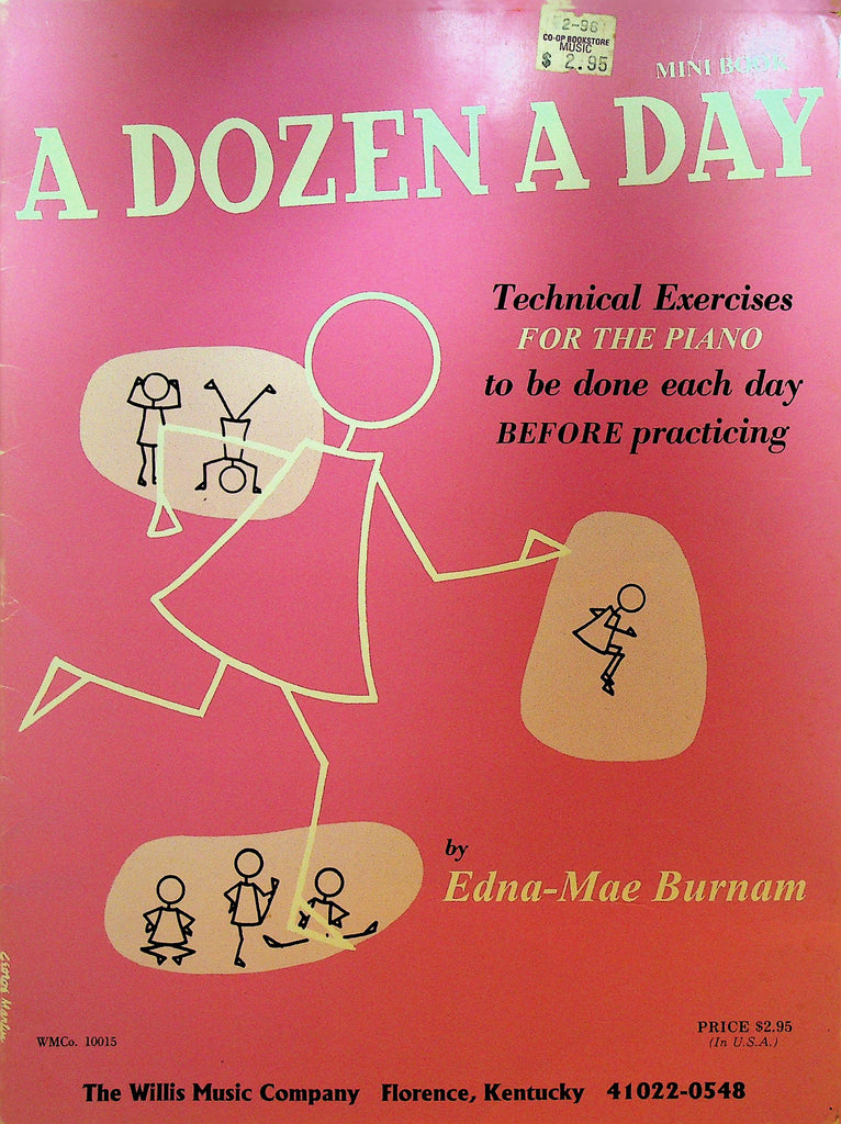 A Dozen a Day Technical Exercises for the Piano Mini Book