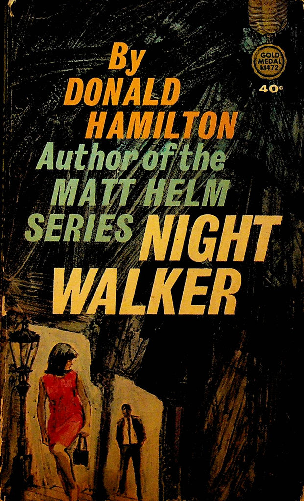 Night Walker by Donald Hamilton Gold Medal Book