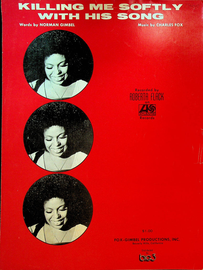 Killing Me Softly With His Song Sheet Music
