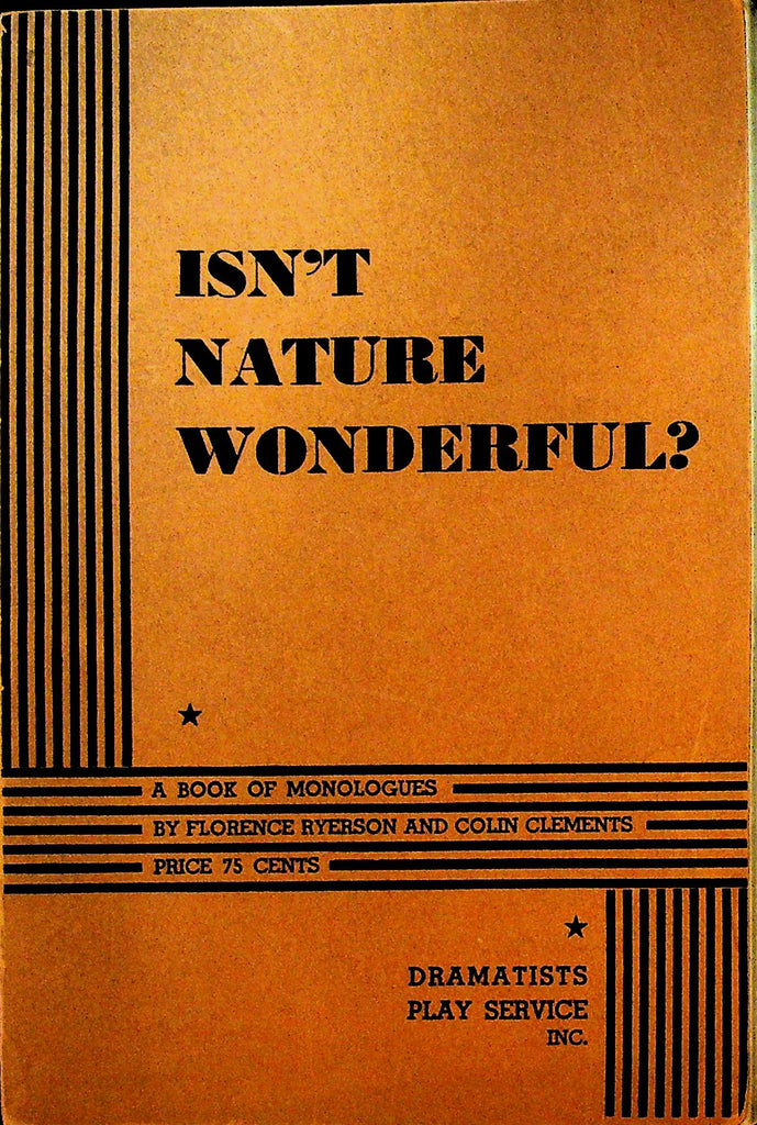 Isn't Nature Wonderful