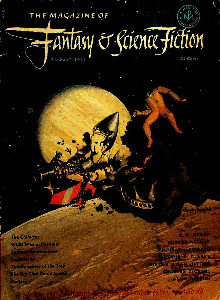 The Magazine of Fantasy & Science Fiction August 1951