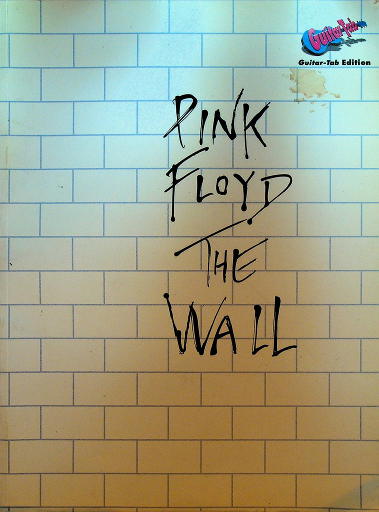 Pink Floyd the Wall Guitar Tab Songbook