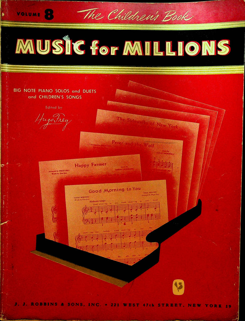 Music for Millions Volume 8 Songbook