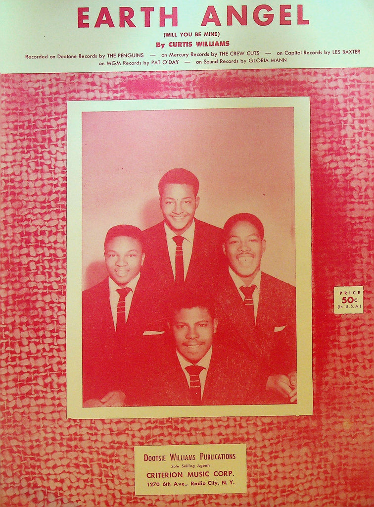 Earth Angel Sheet Music The Penguins