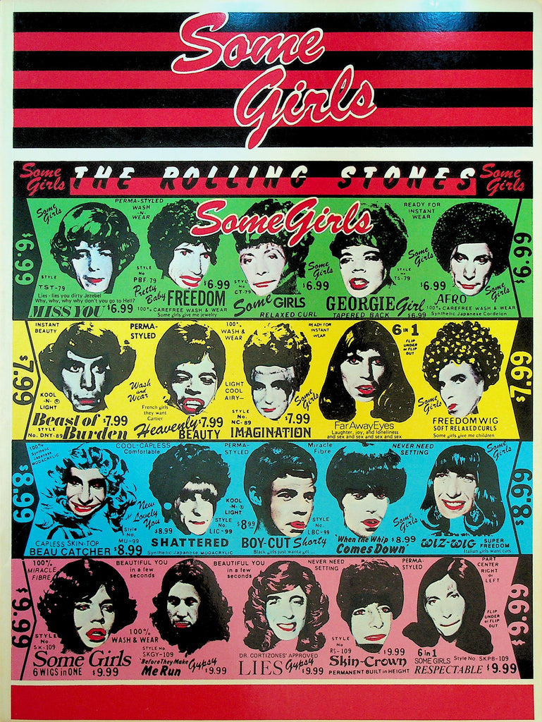 Rolling Stones Some Girls Songbook