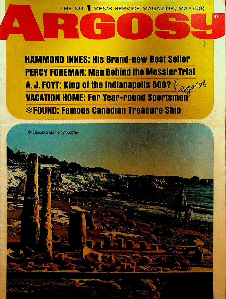 Argosy Magazine May 1966 Hammond Innes AJ Foyt