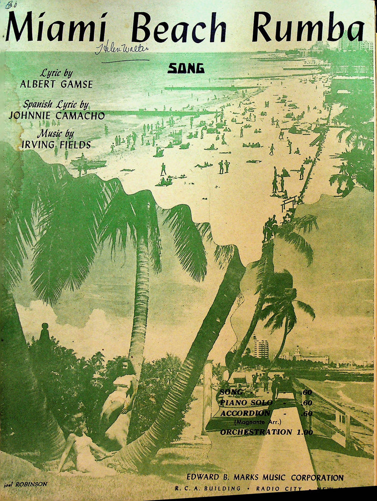 Miami Beach Rumba Sheet Music