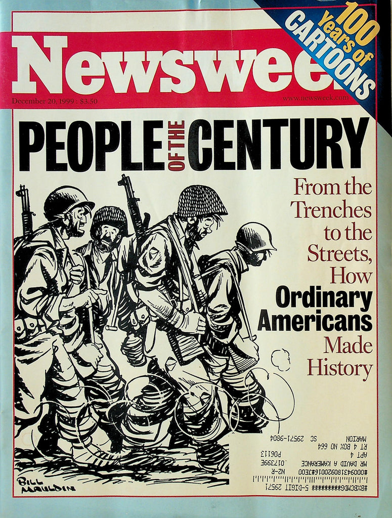 Newsweek December 20 1999 People of the Century