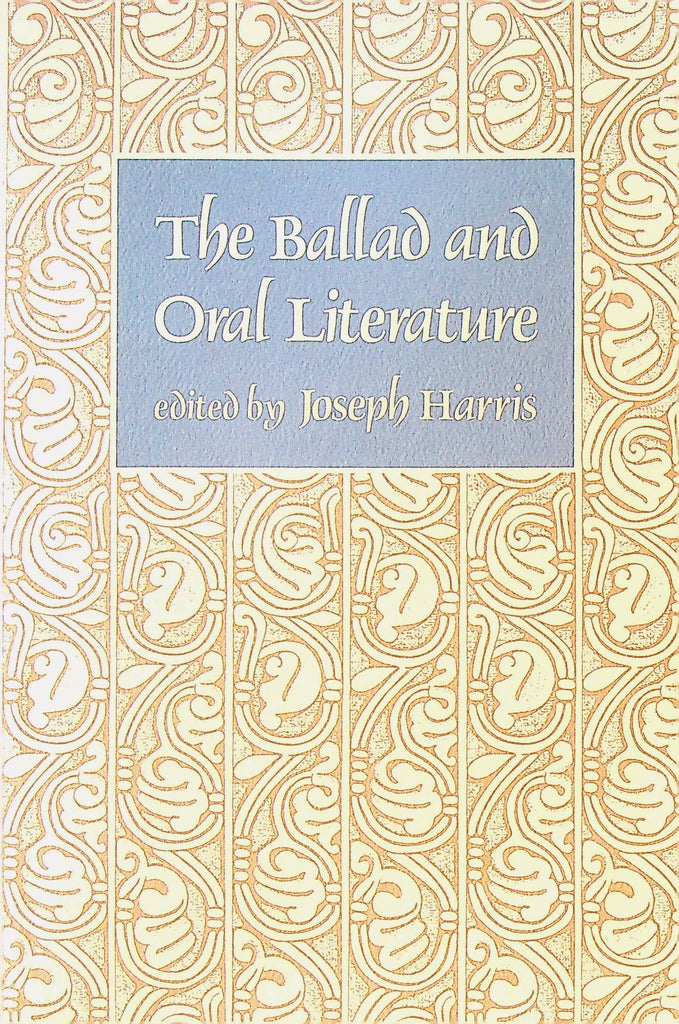 The Ballad and Oral Literature