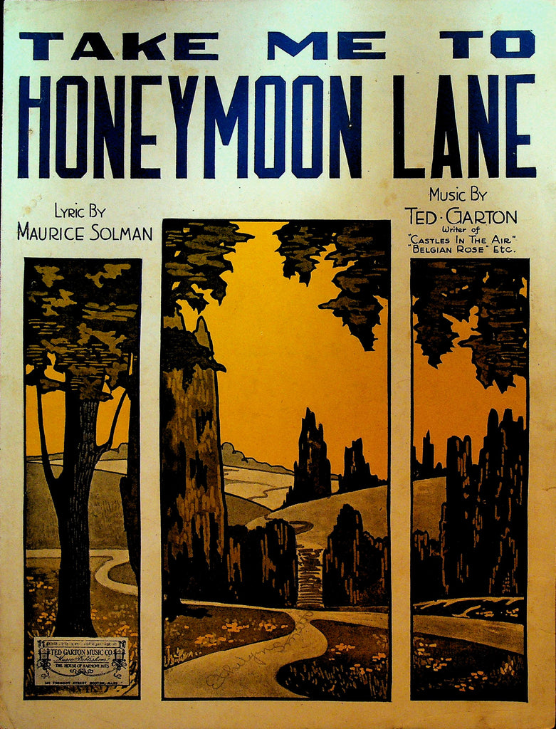 Take Me to Honeymoon Lane Sheet Music