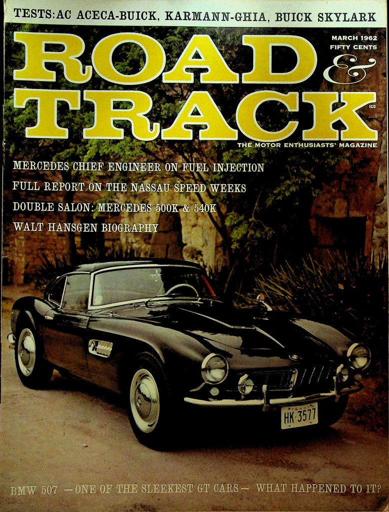 Road and Track March 1962
