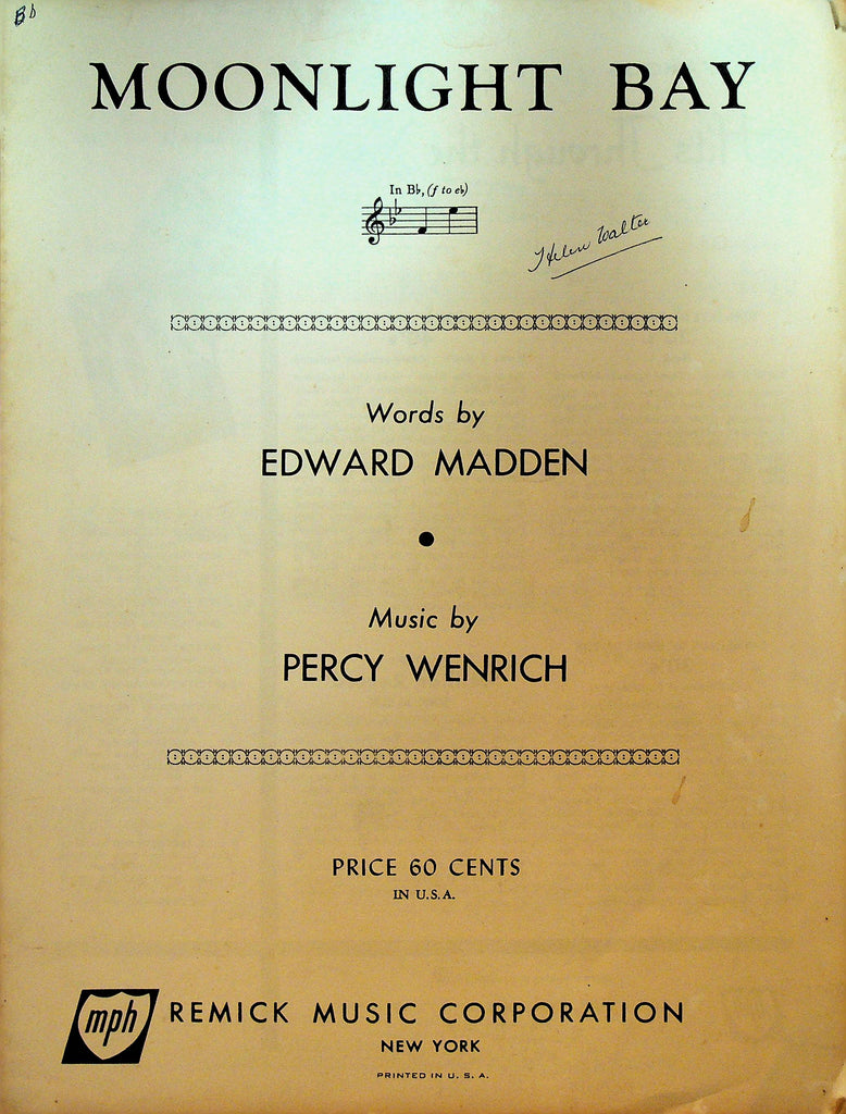 Moonlight Bay Sheet Music