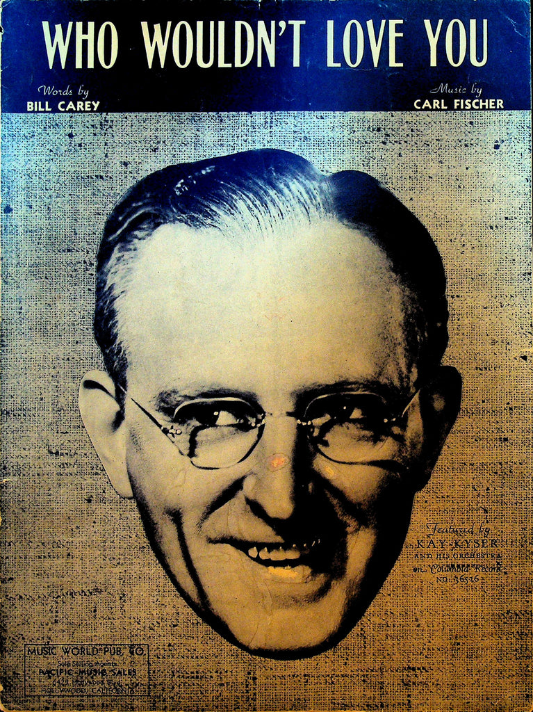 Who Wouldn't Love You Sheet Music