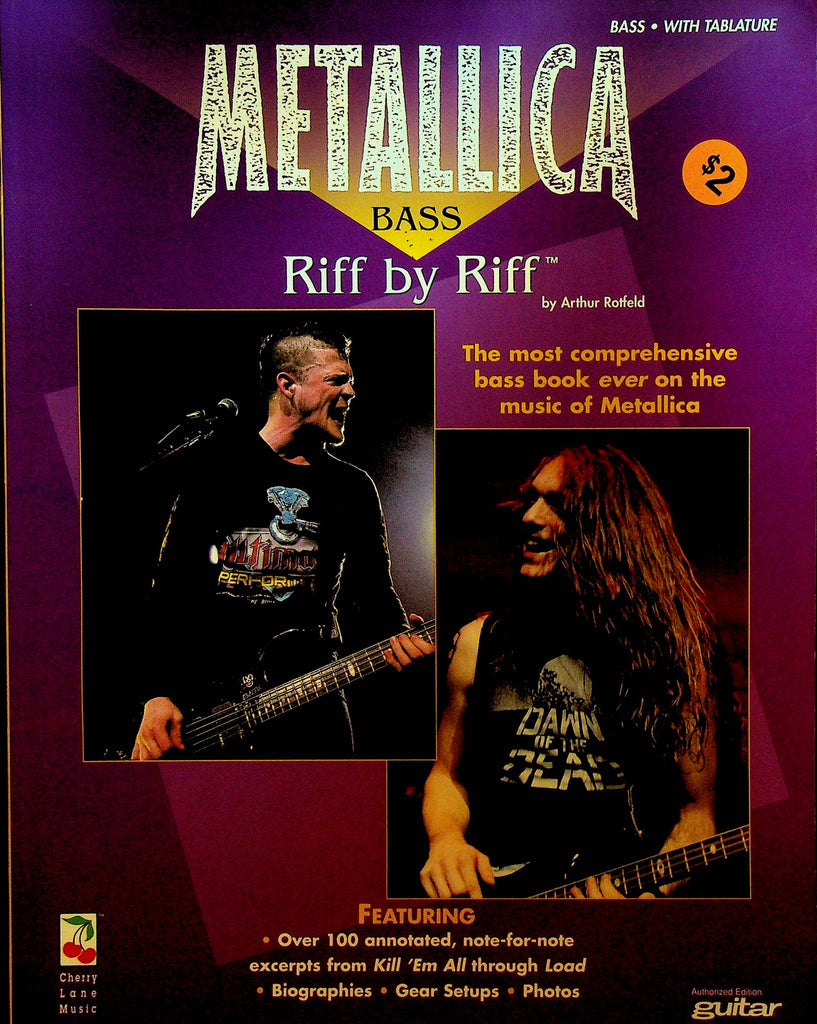 Metallica Bass Riff by Riff