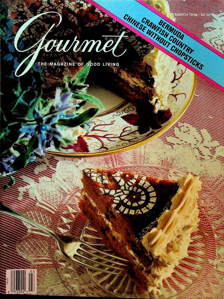 Gourmet Magazine March 1990