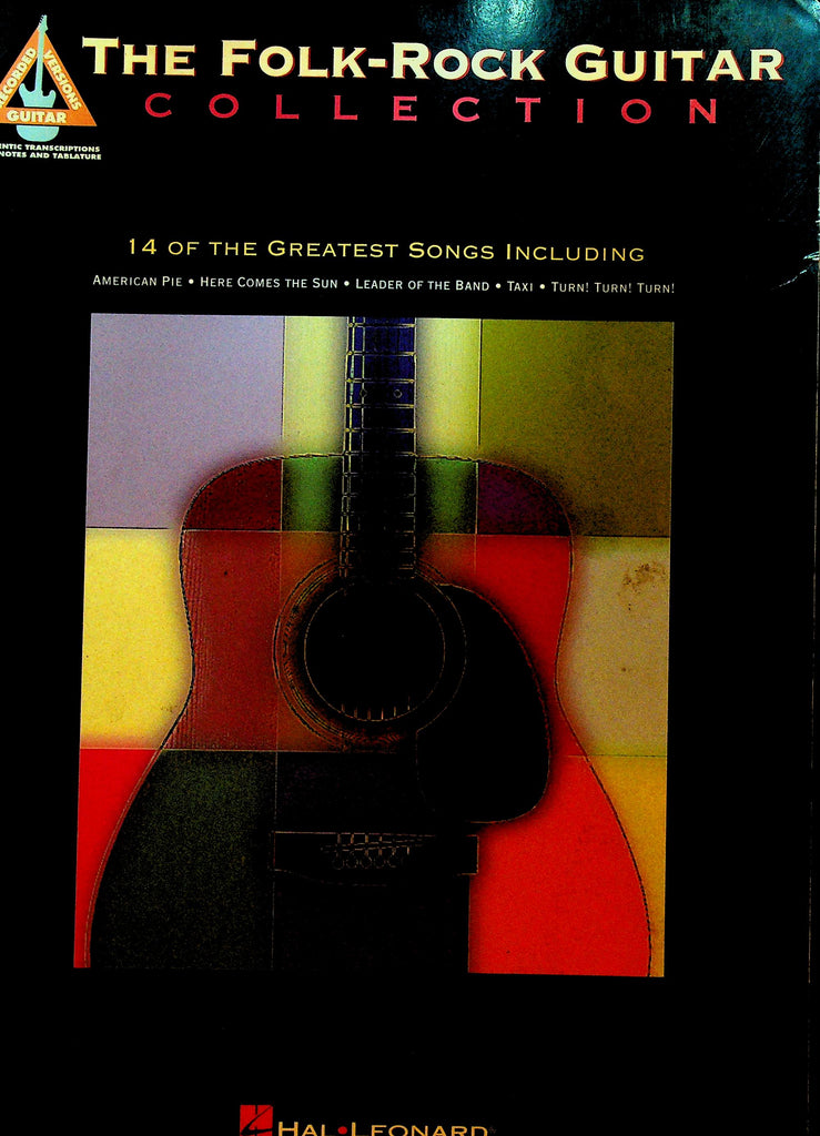 The Folk Rock Guitar Collection Songbook