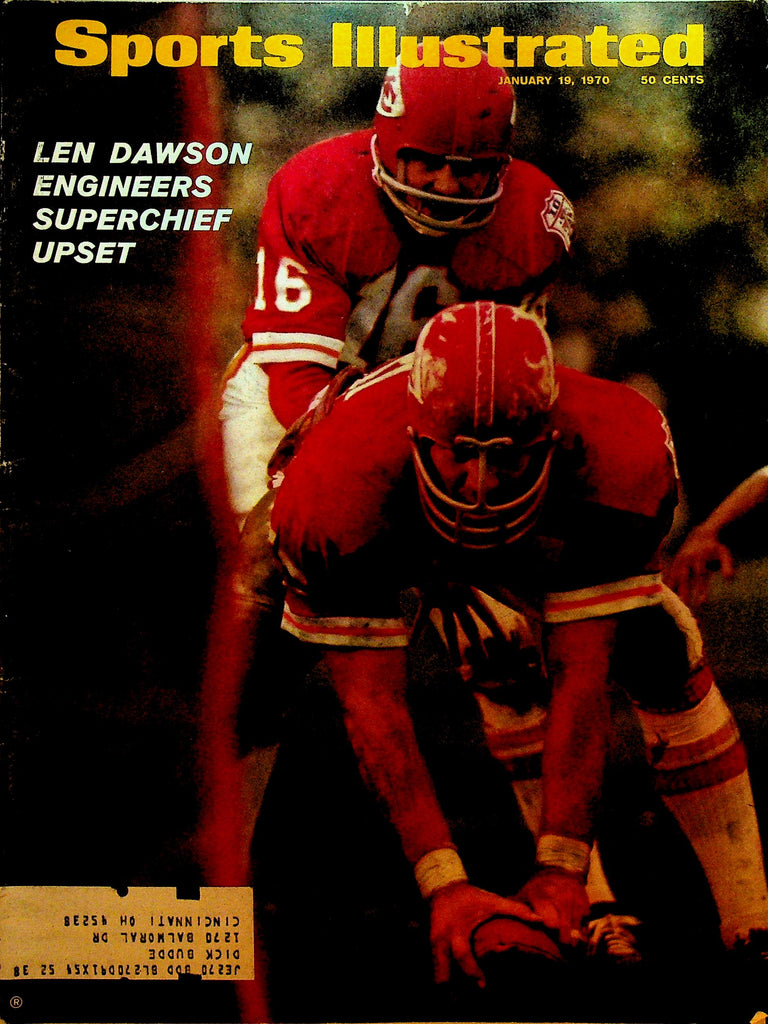 Sports Illustrated January 19 1970 Len Dawson Kansas City Chiefs Win Super Bowl